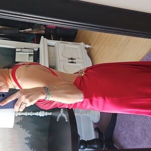 Ruby Red Gown